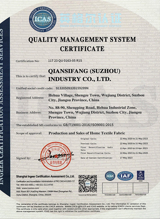 Certificat ISO9001:2015